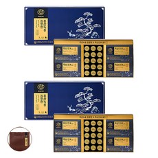 천지인 홍삼녹용 침향환 혼합세트 + 쇼핑백, 2세트, 1,000 mL