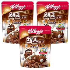 Kellogg's 家樂氏 COCO 可可猴 巧克力格格脆雪球麥片 420g, 3包