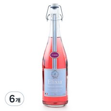 Elixia 블랙커런트맛 탄산음료, 750ml, 6개