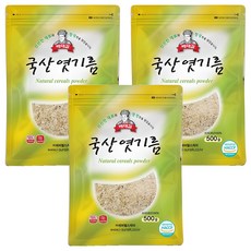 Baedaegam 韓國產麥芽粉, 500g, 3包
