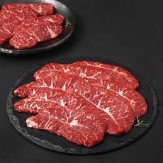 푸드랩플러스 미국산 살치살 300g + 부채살 400g 콤보팩 세트 (냉장), 1세트
