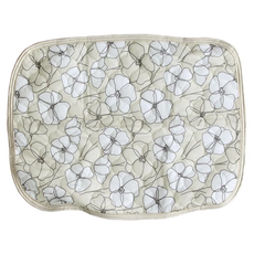 涼感枕頭巾, 55cmx45cm, 涼感紗, 55 x 45cm, 花朵黃色, 1個
