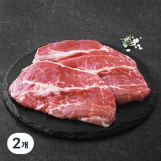 푸드장 미국산 블랙비프 부채살 구이용 (냉장), 300g, 2개