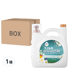 ZOOM 超高濃縮衣物柔軟精 5.5L, 1桶