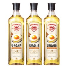 해표 깔끔 요리유, 3개, 900ml