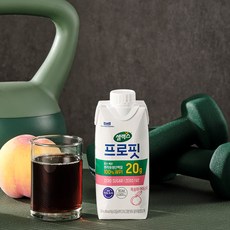 셀렉스 프로핏 드링크 복숭아, 330ml, 12개