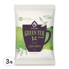 포모나 그린티 파우더, 500g, 1개입, 3개