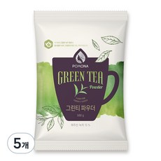 포모나 그린티 파우더, 500g, 1개입, 5개