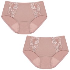 벨라뮤즈 레이스 샘방지 요실금 여성팬티 2p
