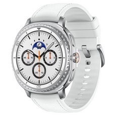 삼성전자 갤럭시워치 8 클래식 스마트워치 SM-L500N, 화이트, 46mm, 블루투스