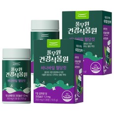 풀무원건강식물원 바나바잎 혈당컷 10.5g, 2개, 30정