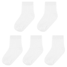 JumpingChickpea 幼兒款涼爽網狀襪子 5雙組