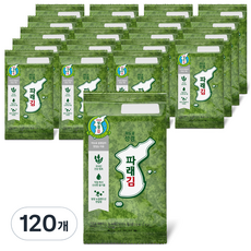 [성경식품] 지도표 재래식 파래 식탁김, 4g, 120개