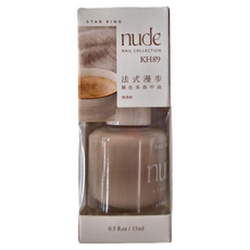 STAR KING 星之冠 nude 法式漫步 裸色系指甲油 KH89, 15ml, KH89 法式奶茶, 1瓶