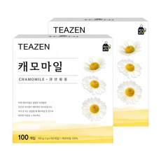TEAZEN 茶禪 洋甘菊茶茶包, 1g, 100包, 2盒
