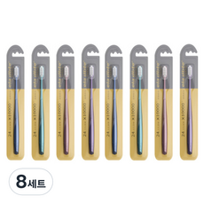 어바웃올리 만모 저자극 초극세모 임산부 칫솔 4종, 8세트, 8개입