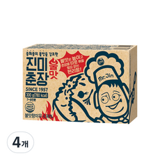 진미 불맛춘장, 300g, 4개