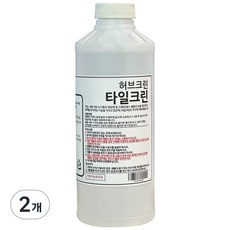 허브크린 타일크린, 1L, 2개