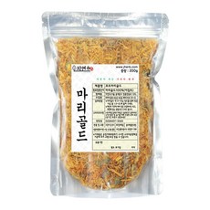 자연초 메리골드 꽃잎차, 200g, 1개