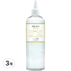 맑을담 애플워시 뷰티소품 500ml, 3개, 혼합색상 - 애플워시