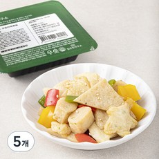 집반찬연구소 간장소스 모둠어묵볶음, 110g, 5개