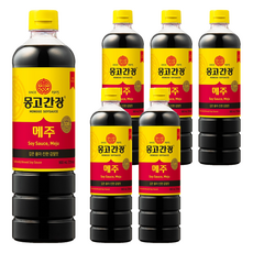 몽고간장 송표 메주, 900ml, 6개