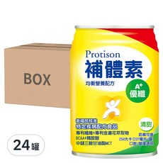 SMAD 補體素 優纖A+ 清甜 此商品無贈罐, 237ml, 24罐