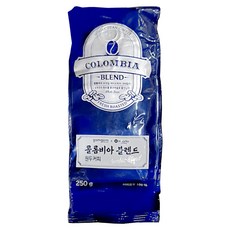 gomgom 哥倫比亞綜合咖啡豆 1包 250g 咖啡豆(無研磨) 新鮮烘焙, 咖啡豆(無研磨)