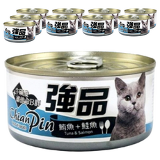 Chian Pin 強品 貓罐, 鮪魚 + 鮭魚, 170g, 10罐