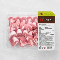돈마루 한돈 등심덧살 구이용 (냉장), 500g, 1개