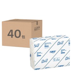 Scott 可麗舒 擦手紙經濟包, 200抽, 40包