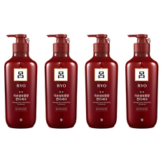 려 함빛 극손상케어 린스, 550ml, 4개