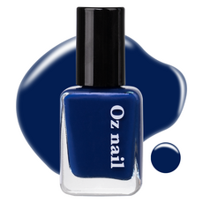 Oz nail Shine Mood指甲油, 24. 晚藍色, 8ml, 1個