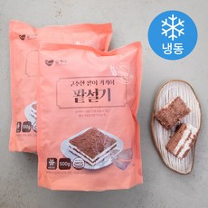 창억떡 팥설기 10입 (냉동), 500g, 2개