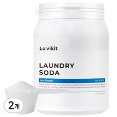 라비킷 대용량 아토 분말표백제 + 계량스푼 1kg, 2개