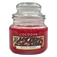COCODOR 珂珂朵爾 黑櫻桃 香氛精油蠟燭 95g 附蓋設計, 1個