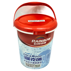 RAINBOW 虹牌油漆 漏克補防水漆 水性隔熱塗料, 碧水綠, 1桶