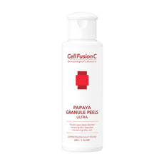 Cell Fusion C 木瓜淨透潔顏粉, 木瓜顆粒煥膚超微粉末深層清潔劑, 去除雜質, 維持肌膚清潔, 50g, 1瓶