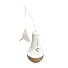 PetSnowy SNOW逗貓不倒翁, PS-050, 約0.4kg, 尺寸約80x80x147mm, 咖啡色 + 白色, 1個