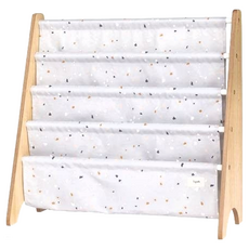 3 sprouts 友善地球書架, 尺寸62x25x61 cm, 水磨石 + 淺灰色, 62 x 25 x 61cm, 5層
