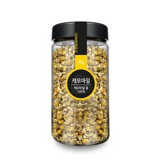 다온 캐모마일 허브티 잎차 병 용기, 35g, 1개