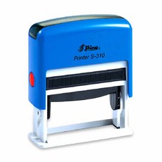 Shiny 원본대조필 자동 사무용스탬프 S-310 케이스랜덤, 청보라색, 1개
