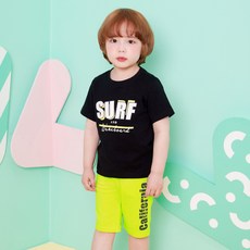 월튼키즈 남아용 서핑 보이 상하복 세트