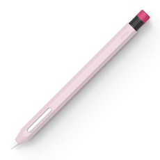 엘라고 애플펜슬 2세대 클래식 실리콘 케이스, 1개, 러블리 핑크