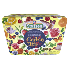 Stassen 司迪生 精選錫蘭茶禮盒 Set, 60茶包 - 120g, 精選紅茶 + 薄荷茶 + 精選綠茶 + 皇家伯爵茶 + 茉莉綠茶 + 柴茶, 1盒