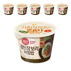 CJ Hetbahn 即食調味大醬大麥拌飯, 280g, 6入
