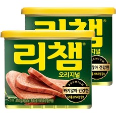 리챔 오리지널 햄통조림, 340g, 2개