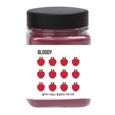 슈퍼잇 블러디 동결건조 레드 비트 파우더, 100g, 1개