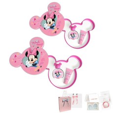 쁘띠보떼 미니마우스 오 드 뚜왈렛 50ml 6종 선물세트, 1세트, 오 드 뚜왈렛 50ml x 2p + 샤워젤 75ml x 2p + 쇼핑백 랜덤 발송 2p + Thank you 카드 2p + 리본 2p + 접착 테이프 2p