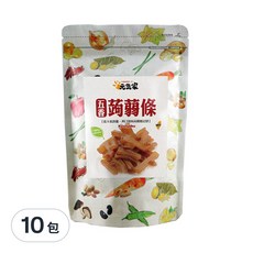 元氣家 高纖五香蒟蒻條, QQ有嚼勁, 富含膳食纖維, 200g, 10包